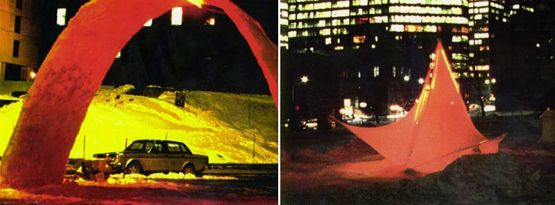 Illustration for article titled 3D-Printed Chains of Ice and the Robot-Assisted Igloos of the Future